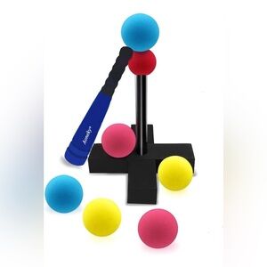 Colorful Foam T-Ball Set for Kids